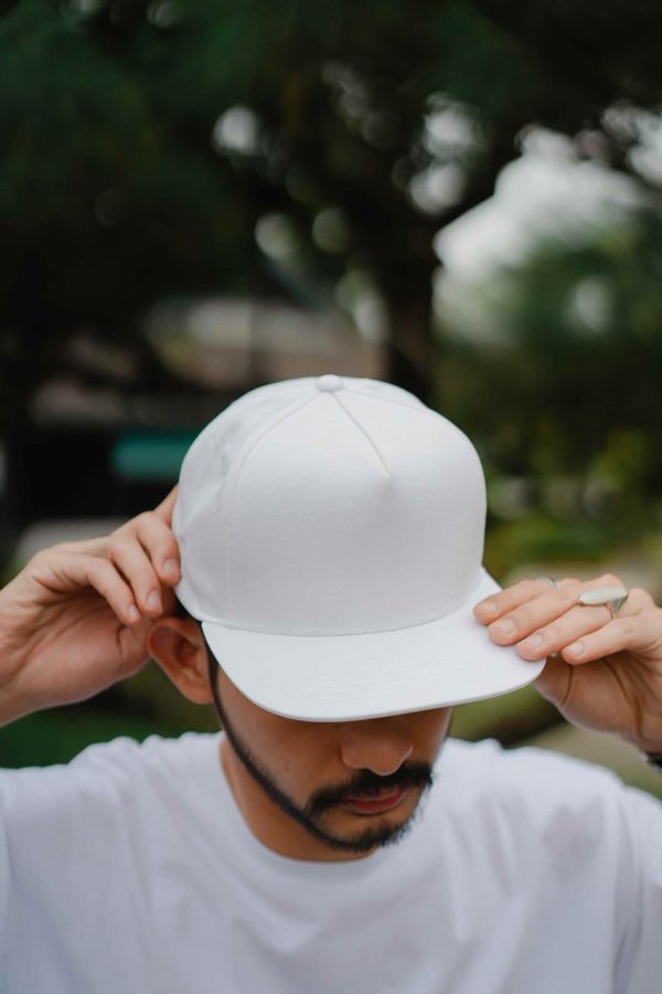 White Sample Cap - Image 2